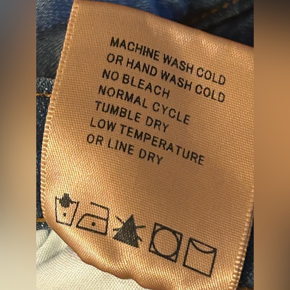 Sundance DRIFTWOOD Floral Embroidered Jeans - size 27 - Picture 8 of 10